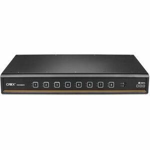 Vertiv Cybex Secure MultiViewer KVM Switch 8 port | NIAP Approved | Dual AC