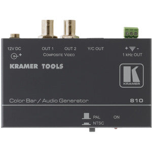 Kramer Composite Video & s-Video Color Bar/Audio Tone Generator - PEGASUSS 