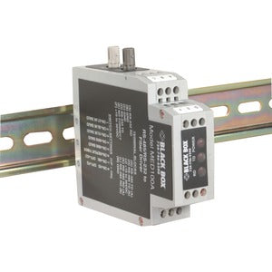 Black Box DIN Rail RS-232/RS-485 To Fiber Driver - PEGASUSS 