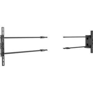 Chief Fusion Side Channel Speaker Adapter - For Displays 50-95" - Black - PEGASUSS 