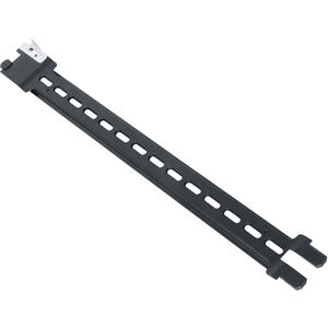 On-Q Lever Lock LL-VDIN17-4 Mounting Rail - Black Powder Coat - PEGASUSS 