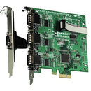 Brainboxes 4 Port RS232 PCI Express Serial Card (3x9 pin ports + 1x9 pin port) - PEGASUSS 