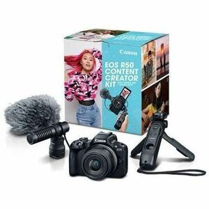 Canon EOS R50 24.2 Megapixel Mirrorless Camera with Lens - 0.71" - 1.77" - PEGASUSS 