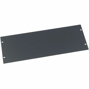 Middle Atlantic 4RU Blank Rack Panel - Steel Blank Panel - Flat Black Powder Coat - PEGASUSS 
