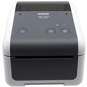 Brother TD-4420DNP Desktop Direct Thermal Printer - Monochrome - Label Print - USB - Serial - PEGASUSS 