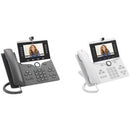 Cisco 8865 IP Phone - Corded/Cordless - Corded/Cordless - Bluetooth, Wi-Fi - Wall Mountable - Charcoal - PEGASUSS 