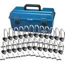 Hamilton Buhl Lab Pack, 24 MS2L Personal Headphones in a Carry Case - PEGASUSS 