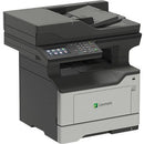 Lexmark MX520 MX521ade Laser Multifunction Printer-Monochrome-Copier/Scanner-46 ppm Mono Print-1200x1200 Print-Automatic Duplex Print-120000 Pages Monthly-350 sheets Input-Color Scanner-1200 Optical Scan-Gigabit Ethernet - PEGASUSS 