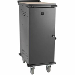 Eaton Tripp Lite Series 27-Device AC Charging Cart for Laptops and Chromebooks - 120V, NEMA 5-15P, 10 ft. (3.05 m) Cord, Black - PEGASUSS 