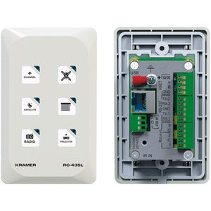 Kramer 6-button Touch-Sensitive Ethernet Control Keypad (US) - PEGASUSS 