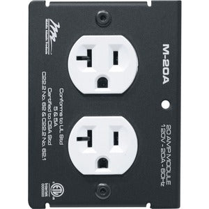 Middle Atlantic MPR Module, 20 A, Duplex - PEGASUSS 