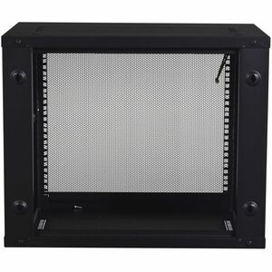 APC NetShelter 9U Wallmount Rack Cabinet Single Hinged Switch Depth Unassembled - PEGASUSS 
