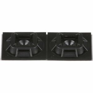 Panduit Super-Grip SGABM25-AV-C300 Super-Grip Mount, Black, High Heat/UV PA6.6, VHB