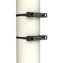 Chief Structural Column Adapter Wall Mount - Black - Landscape - PEGASUSS 