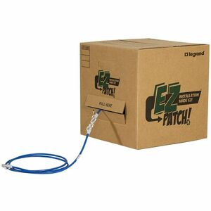 Ortronics EZ Patch Box, CAT6 15ft, Blue, Qty 25 - PEGASUSS 