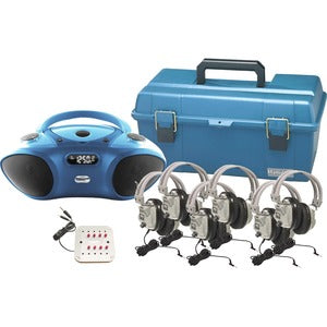 Hamilton Buhl Val-U-Pak Bluetooth/CD/FM Listening Center, 6 station - PEGASUSS 