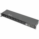Eaton 1.9kW Single-Phase Switched PDU, LX Interface, 120V Outlets (8 5-15/20R), NEMA L5-20P/5-20P input, 12 ft. (3.66 m) Cord, 1U Rack, TAA - PEGASUSS 