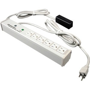 Wiremold Perma Power 6-Outlet Surge Supressor/Protector - PEGASUSS 