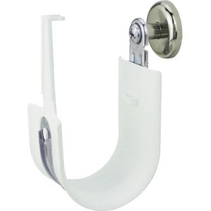 Platinum Tools 1" Side Mount Magnet HPH J-hook, White, Box of 10 - PEGASUSS 