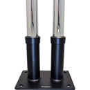 Premier Mounts PSD-DPAB Mounting Base for Mounting Pole - Black - PEGASUSS 