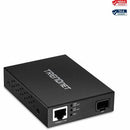TRENDnet Gigabit Poe Pd SFP Fiber Media Converter; Poe Powered 100/1000Base-T to SFP Fiber Media Converter; Compact Design; TFC-PGSFP - PEGASUSS 