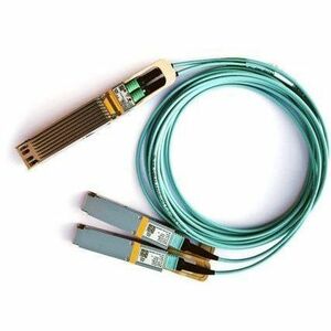 NVIDIA AOC splitter, IB twin port HDR, 200Gb/s to 2x100Gb/s, OSFP to 2xQSFP56, 15m - PEGASUSS 