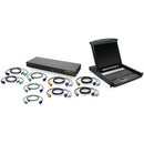 IOGEAR 8-Port IP Based KVM and 17" LCD KVM Console Bundle - PEGASUSS 