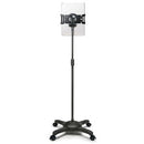 Aidata Universal Tablet Mobile Stand with Locking Casters, Black - PEGASUSS 