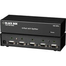 Black Box AC650A-4 4-Port Video Splitter - PEGASUSS 