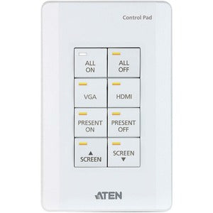 ATEN VK0100 8-button Control Pad (US, 1 Gang) - PEGASUSS 