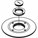 Wiremold RC9AM2STC Single-Service Furniture-Feed Poke-Thru Device Cover Assembly - PEGASUSS 