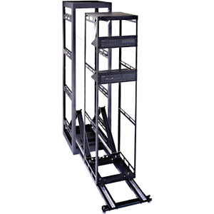 Middle Atlantic TRACK50 Mounting Rail - Black - PEGASUSS 