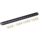 Black Box Connect Rackmount Preloaded Fiber Panel - 1U, (16) LC Duplex - PEGASUSS 