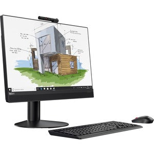 Lenovo ThinkCentre M920z 10S60029US All-in-One Computer - Intel Core i5 8th Gen i5-8500 - 4 GB - 500 GB HDD - Desktop - Business Black - PEGASUSS 