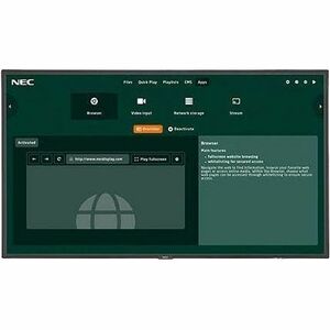 Sharp NEC Display 48" COMMERCIAL-GRADE LARGE FORMAT DISPLAY - PEGASUSS 