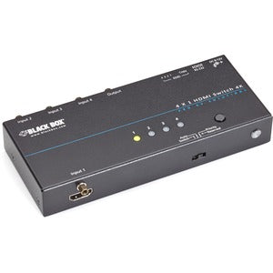 Black Box 4K HDMI Switch - 4 x 1 - PEGASUSS 