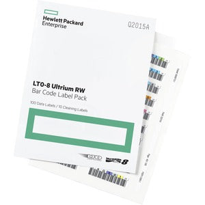 HPE LTO-8 Ultrium Re-writable Bar Code Label Pack - PEGASUSS 
