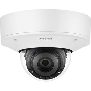 Hanwha Techwin PNV-A9081R 8 Megapixel Outdoor 4K Network Camera - Color - Dome - White - PEGASUSS 