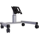 Chief Confidence Medium Adjustable 2' Monitor Mobile Cart - For 32-65" - Black - PEGASUSS 