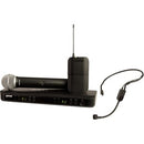 Shure BLX1288/PGA31 Wireless Combo System with PG58 Handheld and PGA31 Headset - PEGASUSS 