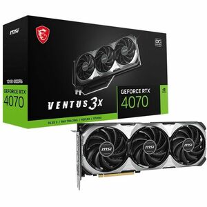 MSI NVIDIA GeForce RTX 4070 Graphic Card - 12 GB GDDR6 - PEGASUSS 