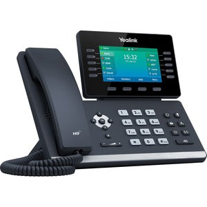 Yealink T54W IP Phone - Corded/Cordless - Corded/Cordless - Bluetooth - Wall Mountable, Desktop - Classic Gray - PEGASUSS 