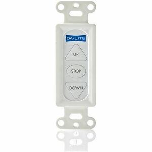 Da-Lite Low Voltage Smart Wall Switch - White - PEGASUSS 