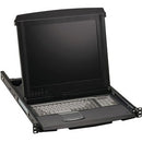 Black Box ServView 17" LCD Console Drawer with 8-Port CATx KVM Switch - PEGASUSS 