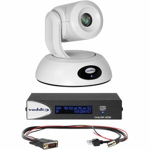 Vaddio RoboSHOT 12E HDBT 12E Video Conferencing Camera - White - TAA Compliant - PEGASUSS 