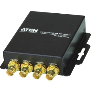VanCryst 6-Port 3G/HD/SD-SDI Splitter-TAA Compliant - PEGASUSS 