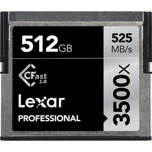 Lexar Professional 512 GB CFast Card - PEGASUSS 