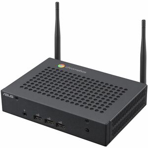 Asus Chromebox CF40-BC0001UN Chromebox - Intel Celeron N4500 - 8 GB - 64 GB Flash Memory Capacity - Mini PC - Black - PEGASUSS 