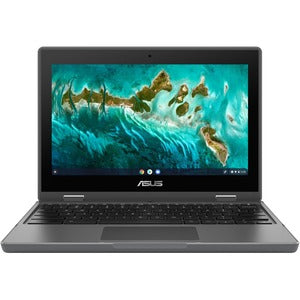 Asus Chromebook Flip CR1 CR1100FKA-YZ142T-L 11.6" Touchscreen Rugged Convertible 2 in 1 Chromebook - HD - Intel Celeron N5100 - 4 GB - 32 GB Flash Memory - Dark Gray - PEGASUSS 
