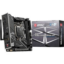 MSI MPG B460I GAMING EDGE WIFI Desktop Motherboard - Intel B460 Chipset - Socket LGA-1200 - Intel Optane Memory Ready - Mini ITX - PEGASUSS 